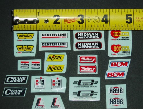 12 rc car decals - 1:8/1:10/1:12,