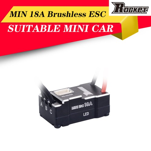 Rocket mini 18a brushless esc - 18a,