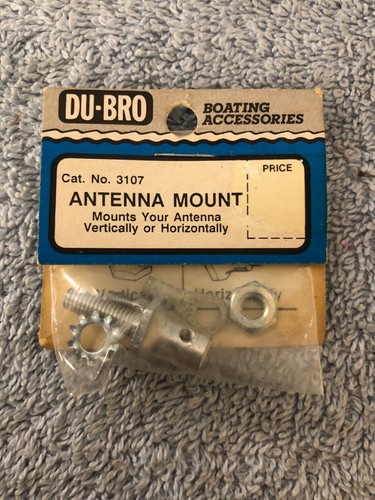 Dubro antenna mount silver set - dubro,