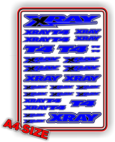Xray sticker sheet 10 - xray,
